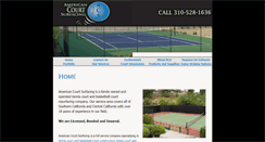 Desktop Screenshot of americancourtsurfacing.com
